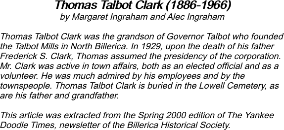 Thomas Talbot Clark (1886-1966) 